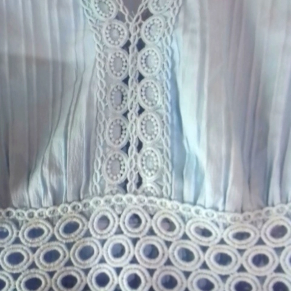 Blue Summer Dress - Picture 3 of 3